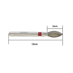Dental Diamond FG Burs Egg Football High Speed 368/023C 368/023F Coarse Fine