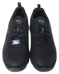 Skechers Women’s Work Max Cushioning Elite SR Lace Up Black Wide Size:8.5 87E