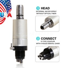 1-10 Dental Low Speed Handpiece Contra Angle Push YX23/ Air Motor E-Type YX205M