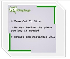 Lexan Polycarbonate Plastic Sheet Clear 1/4″ x 24″ x 12″