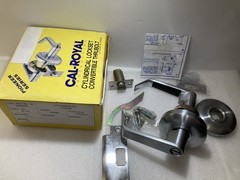 Cal-Royal SL20 26D Privacy Lever, Satin Chrome Finish “Assembly Required”