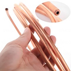 2mm 3mm 4mm 5mm 6mm 8mm -28mm Soft Copper Tubing HVAC Refrigeration Gas 1 Metre