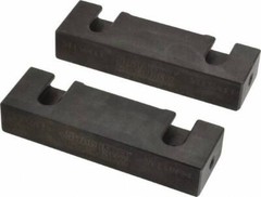 1 Pair Snap Jaws 4MSJ-100 Soft Steel Vise Jaws for 4″ Vise, Flat/No Step