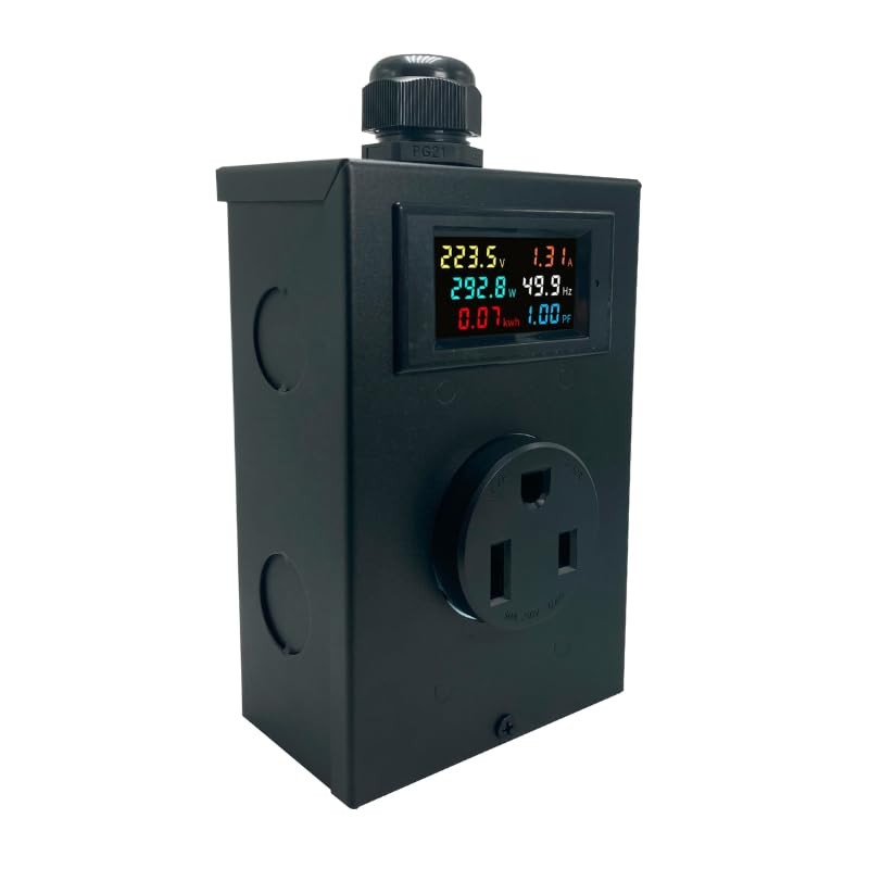 BUYSFORLIFE 6-50 Outlet Meter Box Installation Kit Assembly Required for…