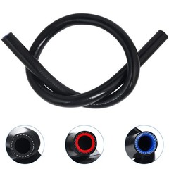 KDP 1/4″X5FT(ID:6MM) 1.5 M Silicone Heater Hose Coolant 1/4″X5FT, Black