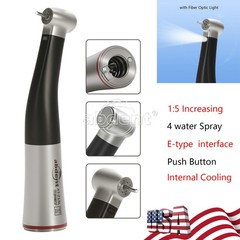 1/5/10 Ab abdent 1:5 LED Fiber Optic Increasing Electric Contra Angle Handpiece