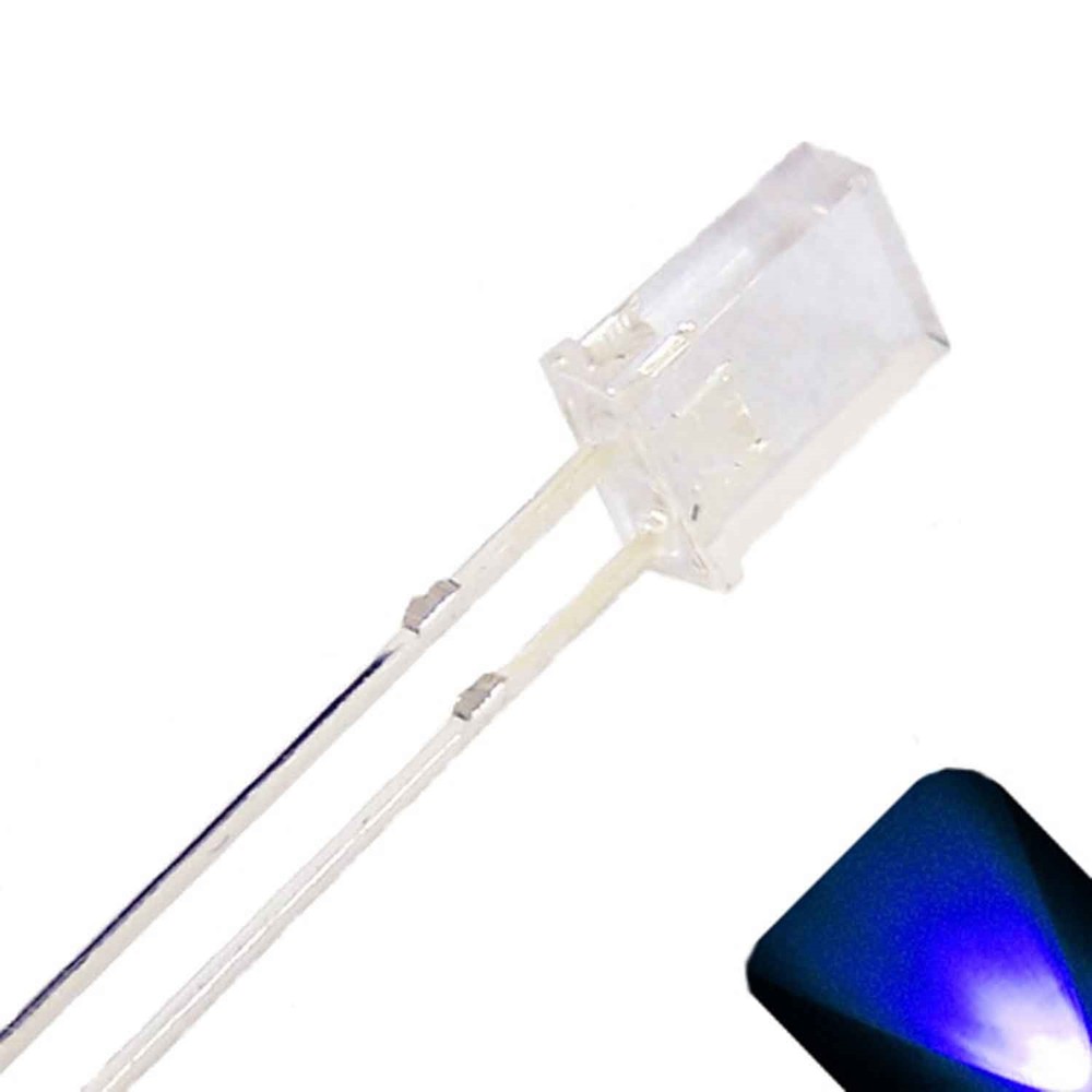 20 x 2x5x7mm Rectangle LEDs Wide Angle Blue LED Square x 2 5 7 – 7x5x2 mm 5x2x7