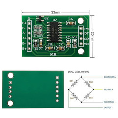 50KG Load Cell Sensor Set with HX711 Amplifier for Arduino Scale Projects
