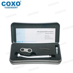 COXO Dental High Speed Handpiece Fiber Optic Turbine 6Hole LED Coupling CX207-G