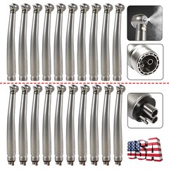 Dental E-generator Fiber Optic LED Turbine High Speed Handpiece Fit KaV