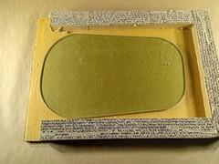 SURPLUS NEW Caterpillar 245-1448 6.8mm Thick Left Inner Front Cabin Window Glass