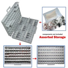AideTek Box-all Enclosure SMD tiny parts Surface Mount Organizer storage Labels