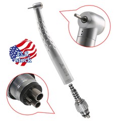 Yabangbang Dental High Speed Handpiece with 4 Holes Quick Coupler 360° Swivel