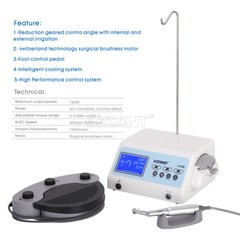 AZDENT Dental Implant Motor System Brushless 20:1 Handpiece /Irrigation Tubes