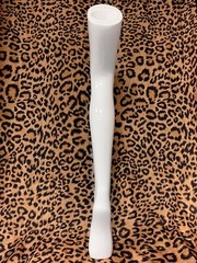 Modern Female Mannequin Weighted Leg Counter Boot Stocking Display Fetish Oddity