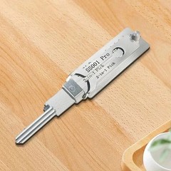 Key Decoder 2 In 1 Portable Lock Picking Set Hook And Pickup Tool Kit Ergonomic