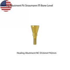 US Dental Healing Cap Abutment NC Compatible Straumann ITI BL/BLT Cover Screw