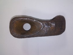 ANTIQUE! SOUVENIR SMALL CHOKER HOOK FROM REDWOODS LOGGING, ABOUT 2 & 1/2 POUNDS