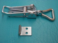 1 Exposed Adjustable Draw Latch Galvanized Steel Catch Quick Lock 13435A63