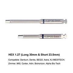 Implant Driver Latch Screwdriver Hex 1.2 1.25 T5 Astra Zimmer Thommen ICX 3i MIS