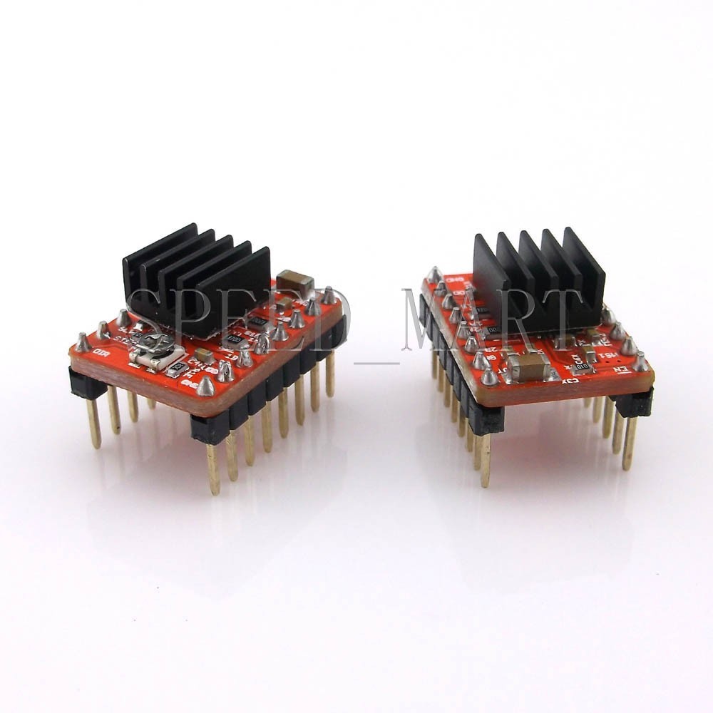 2PCS A4988 StepStick Stepper Motor Driver Module for 3D Printer Reprap Heat sink