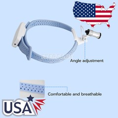 ETERFANT 5W LED Lightweight Silicone Headlamp Dental Surgery Medical Blue
