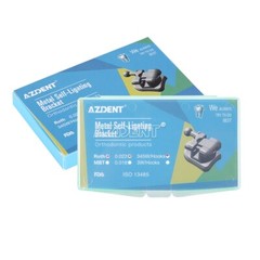 5X AZDENT Dental Orthodontic Self Ligating Brackets Braces Roth.022 Hooks 345 US