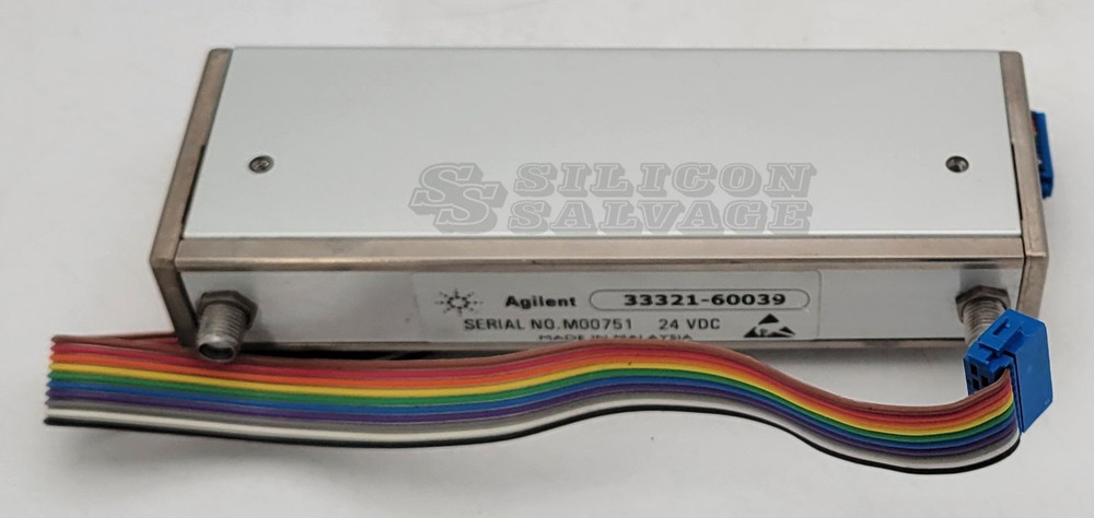 HP Agilent Programable Attenuator 33321-60039 24V RF DC- 22 GHz 70db