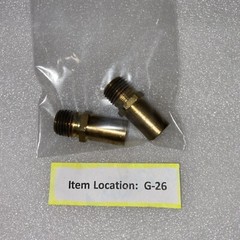 Gas BURNER ORIFICE #21 Lot of 2