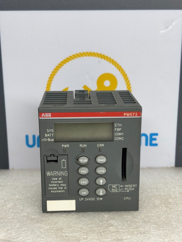 ABB 1SAP130300R0271 PM573-ETH Ethernet LCD Processor Module 512Kb