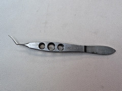Katena-Usa K5-5080 Kraff Capsule Tag Forceps Angled Shafts