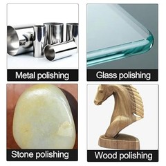 2 Inch Polishing Pad Buffing Wheel Set, Drill Polishing Kit for Metal Glass Ston