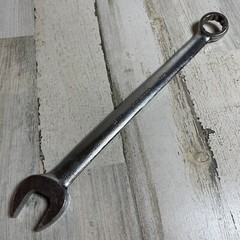 Gray Canada 29MM Metric Combination Open and 12 Pt Box End Wrench MO29