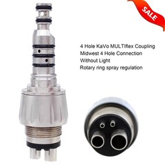 For KaVo MULTIflex BEING Coupler 4 6 Hole Dental Handpiece Coupling Fiber Optic