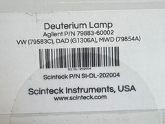 Agilent | Deuterium Lamp 79883-60002 | Fits many models | NEW