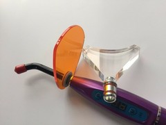 Dental Wireless 5W LED Resin Curing Light with Whitening Tip 1500mW/cm² US STOCK