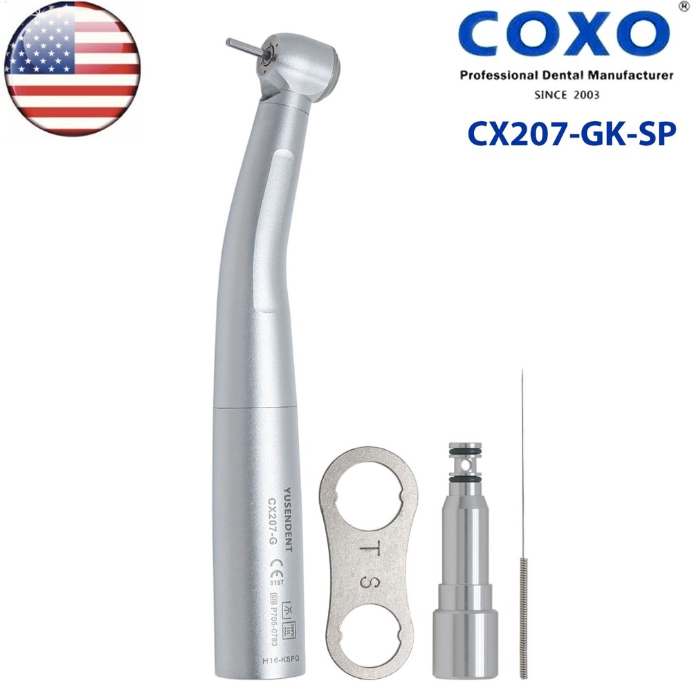 US COXO Dental Fiber Optic Turbine High Speed Handpiece Fit Kavo Multiflex LUX