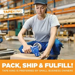 Heavy Duty Clear Packing Tape – 36 Rolls, 110 Yards Each, 1.88″ Wide, Strong Adh