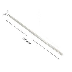 Glass Stirring Rods 6″ (7mm) Diameter for Lab, Kitchen, Science Education 4/Pack