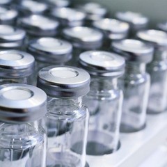 100pcs 10ml Glass Vials Sample Vials Headspace Vial 20mm Crimp Top Clear HPLC