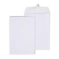 Prinko 9″x12″ Mailing Shipping White Kraft Catalog Envelope, Self-Seal, 25/CT
