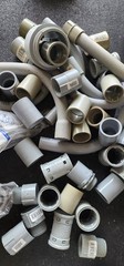 Estate LOT 100s Of Electrical PVC Conduit Fittings 1/2″-2 1/2″ NEW SEAL TIGHT