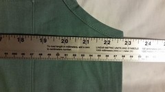 USGI MILITARY BLUE OPERATING SUGICAL MAN’S COTTON SLEEVELESS TYPE A SHIRT MED