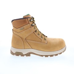 Dunham 8000 Works WP Safety Plain Toe Boot Mens Brown Work & Safety Boots