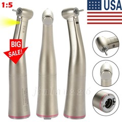 Dental 1:4.2 Increasing LED Optic Contra Angle handpiece Inner channel 45 degree