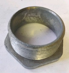 NEER CN-500 1-1/2 inch Malleable Iron Conduit Chase Nipple For Rigid/IMC