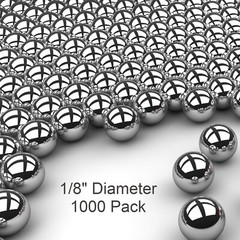 1000 1/8″ Inch G100 Precision 440 Stainless Steel Bearing Balls