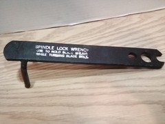 Spindle Lock Wrench 10.5in