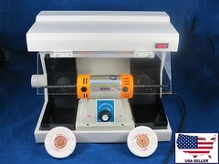 Motor Dental Lab 0-10.000 rpm Polisher Desk With Cover 220V | DQ-004 DENTQ