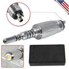 Dental High Speed Fiber Optic LED Handpiece Standard/Big+Quick Coupler 4/6Hole